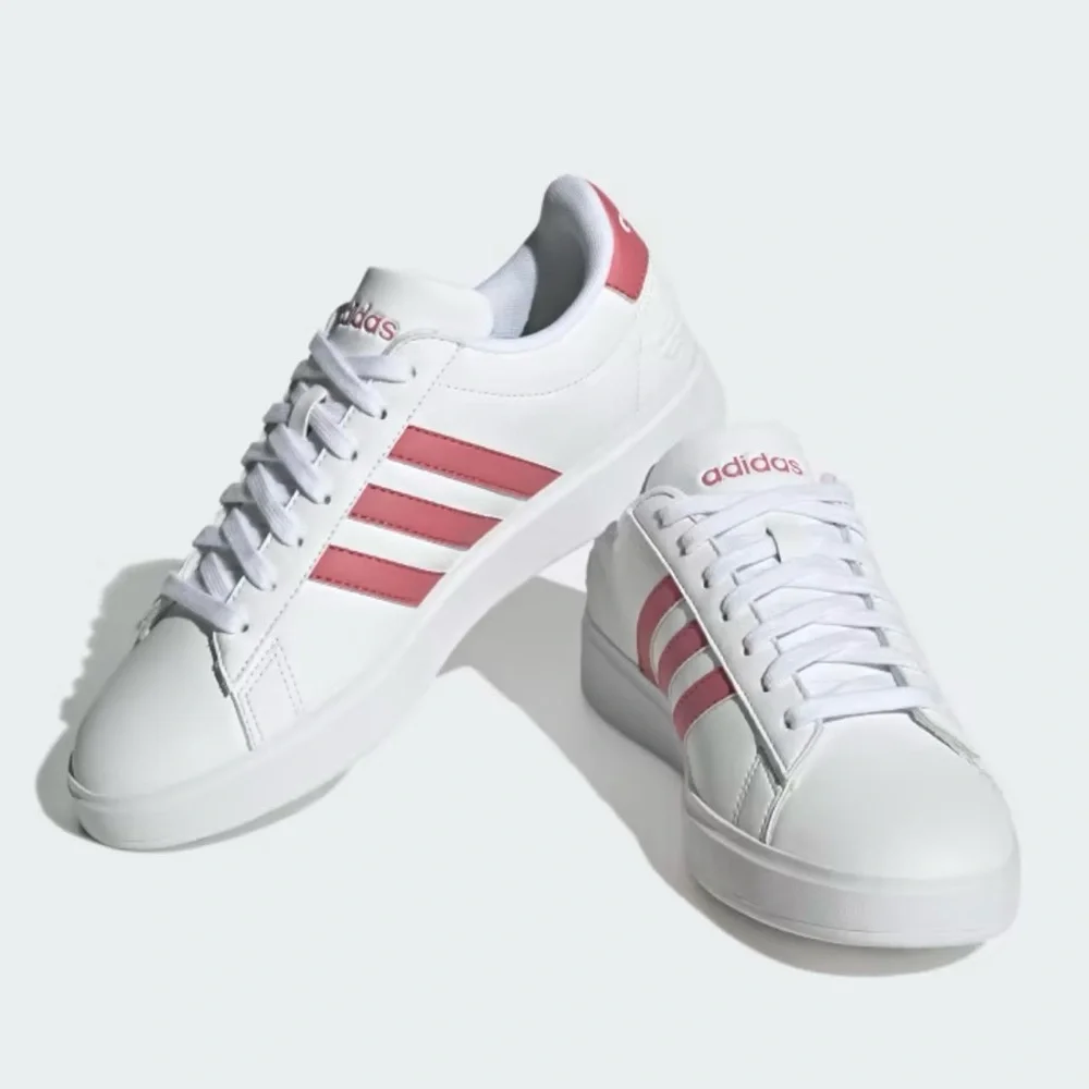 Adidas Grand Court 2.0 NWT white & pink shoes women’s 7